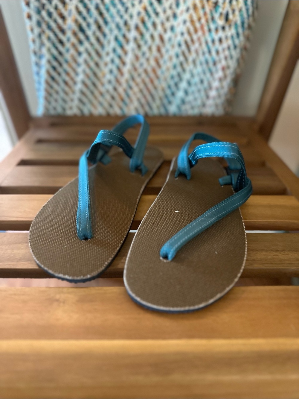 Circadian Teal Strap Sandals
